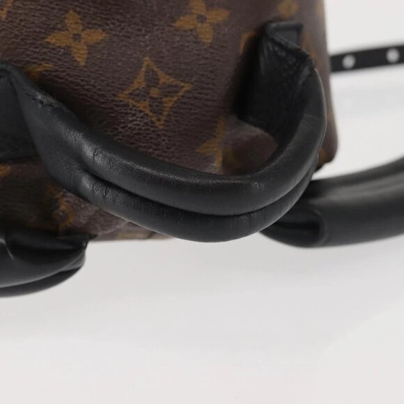LOUIS VUITTON Monogram Reverse Palm Springs PM Backpack M44870 LV Auth BA5723 - Picture 8 of 16